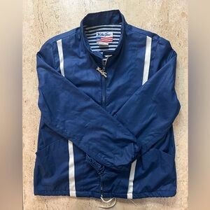 Vintage 1980’s Weather Tamer Made in USA Blue and White Jacket Size Large Womens